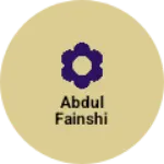 Business logo of Abdul fainshi