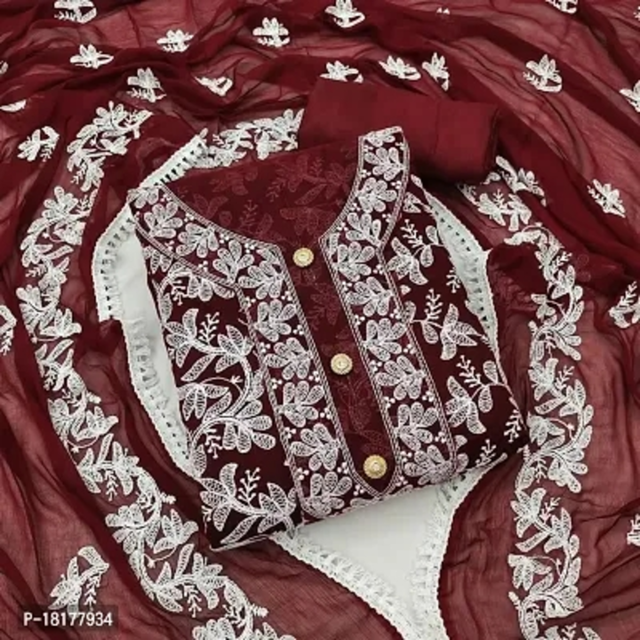 Fancy chandri cotton suit uploaded by Ns enterprises on 8/19/2023