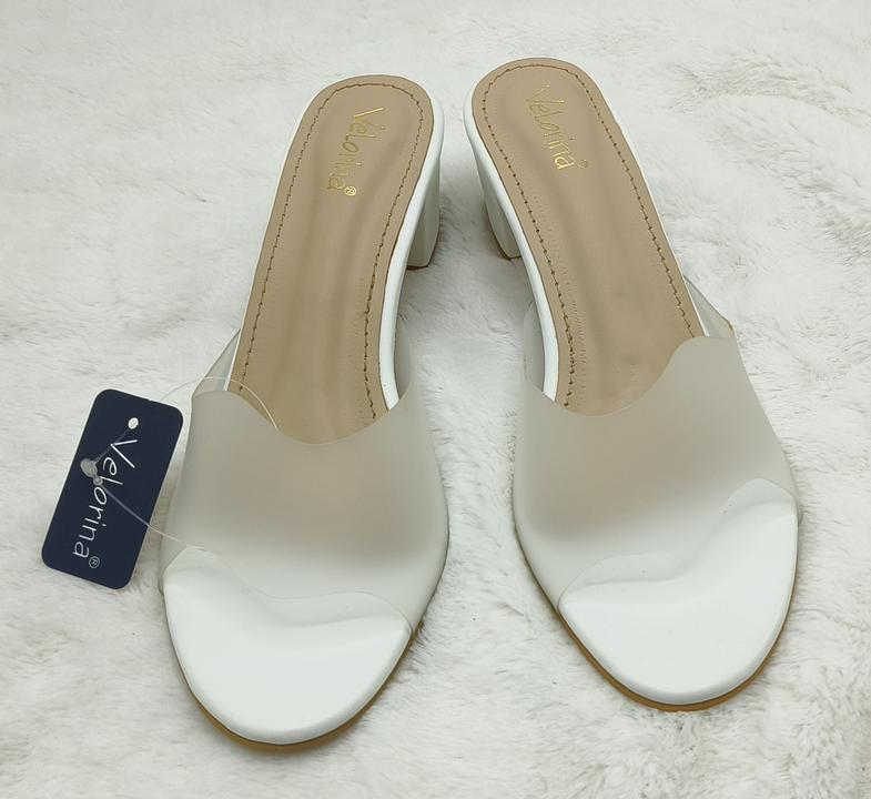 Velorina women sandals with heel  uploaded by Zara Enterprises on 8/19/2023