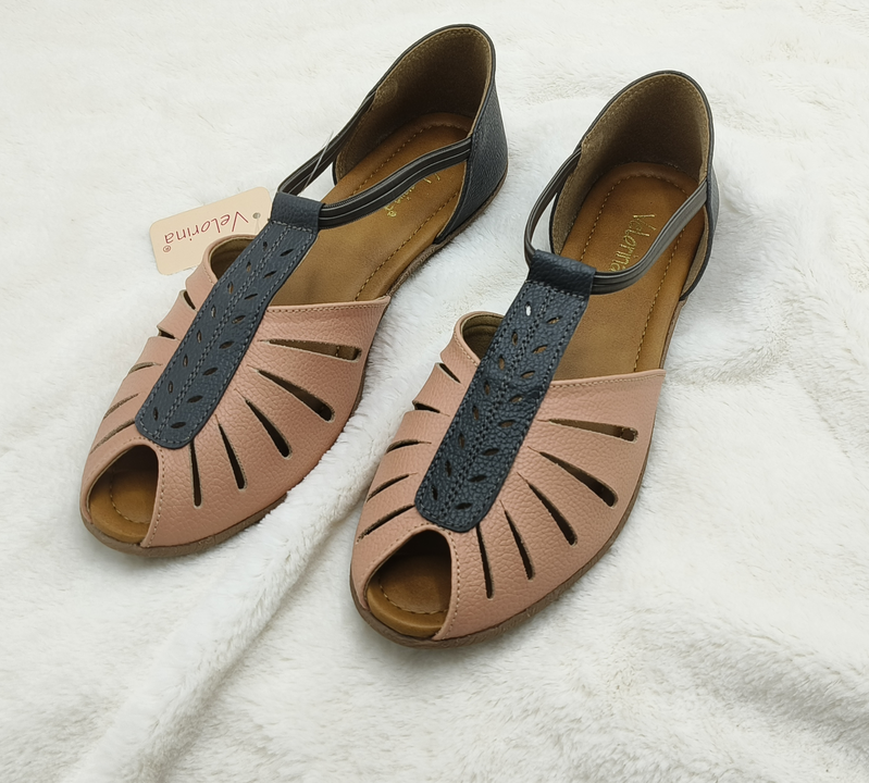 Velorina women lather synthetic flat sandals  uploaded by business on 8/19/2023