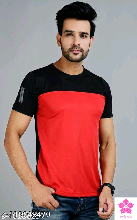 Colourblock T shirt  uploaded by Sneh Traders on 8/19/2023