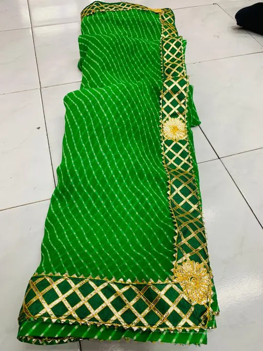 Bandhni saree  uploaded by Metro Textiles on 8/19/2023