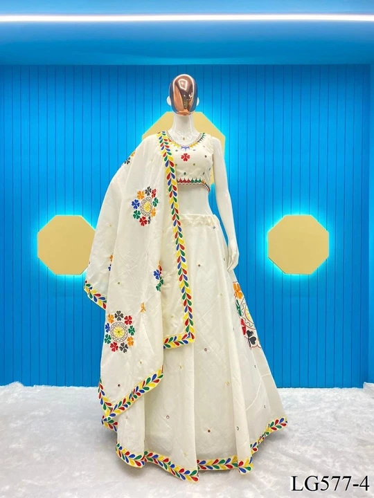 Trending pure cotton lehenga  uploaded by JS Fashion Mart  on 8/19/2023