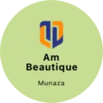 Business logo of Am beautique