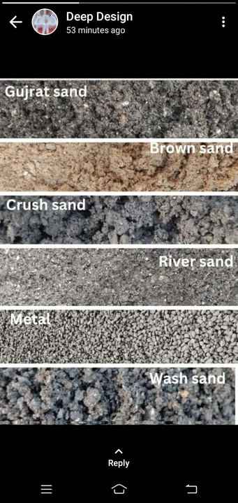 Crush sand riversand metal uploaded by business on 8/19/2023