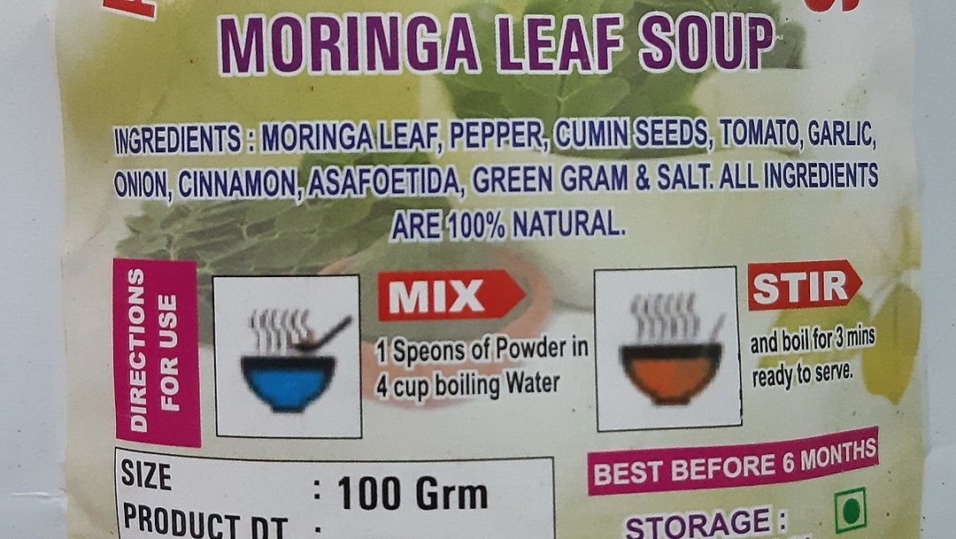 Moringa soup powder  uploaded by business on 7/16/2020
