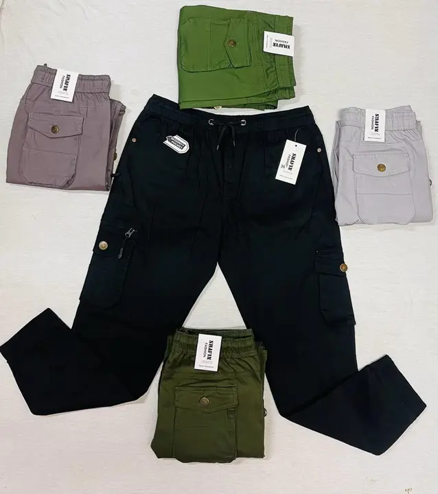 Men's Shafeen 6 pocket joggers  uploaded by Revon jeans on 8/19/2023