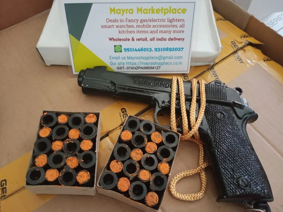 Sound cork gun uploaded by Mayra Marketplace on 8/19/2023