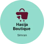 Business logo of Hasija boutique