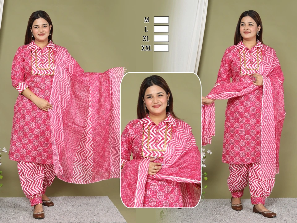 Kurti pent with duppta (Afgani pent) uploaded by SS CREATION  on 8/20/2023