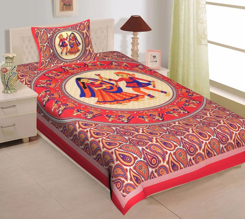 Super fine. Jaipuri single Bedsheet attractive    design uploaded by Sonya enterprises on 8/20/2023