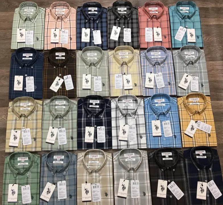 U.S.POLO CHECK SHIRTS FOR WHOLESALE  uploaded by business on 8/20/2023