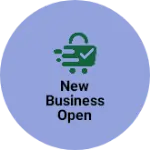 Business logo of New business open