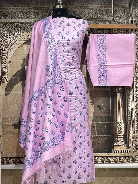 Maheshwari suit material  uploaded by Maa ahilya saree suit centre on 8/20/2023