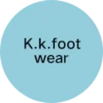 Business logo of k.k.footwear