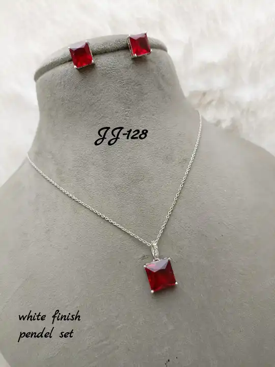 Pendel set (imitation jewellery) uploaded by Taha fashion from surat on 8/20/2023
