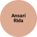 Business logo of Ansari Rida