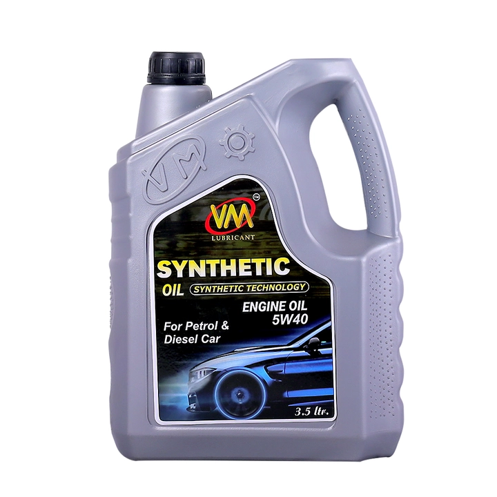 Synthetic 5w40 petrol diesel car oil 3.5ltr uploaded by business on 8/20/2023