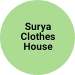 Business logo of Surya clothes house