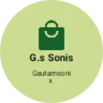 Business logo of G.s Sonis