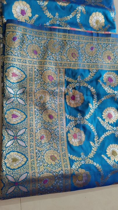 Karan soft silk sarees uploaded by business on 8/20/2023