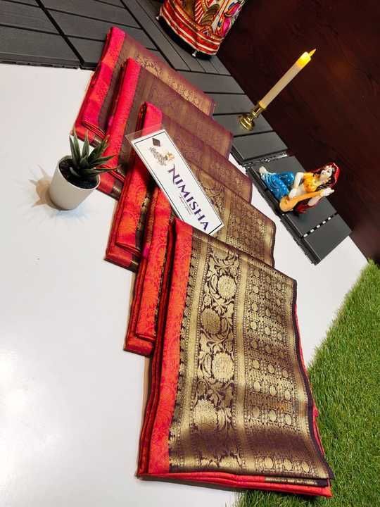 Branded Banaras  saree uploaded by business on 3/19/2021