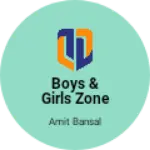 Business logo of Boys & Girls Zone