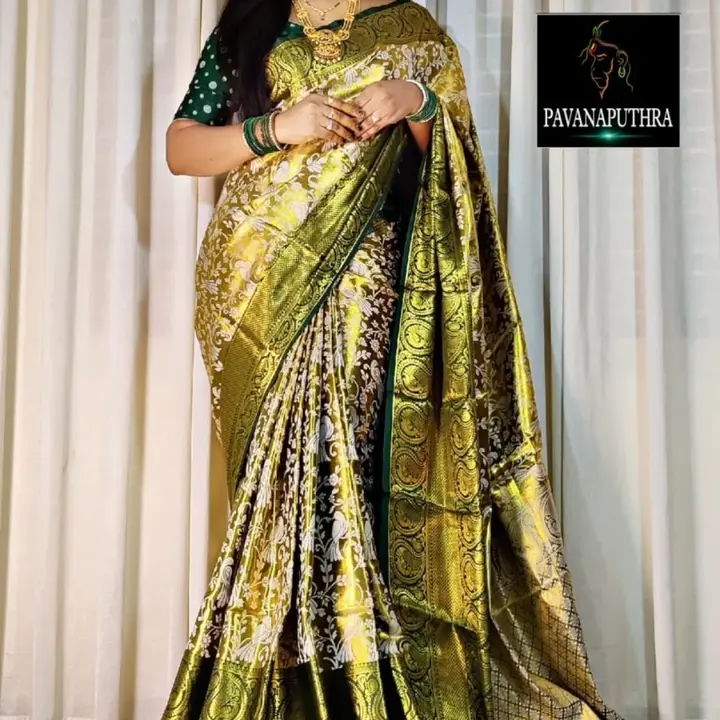 Kanjiveram pattu sarees  uploaded by SS fashion world on 8/21/2023