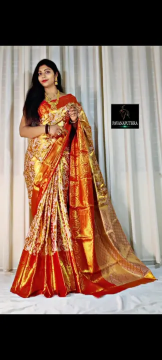 Kanjiveram pattu sarees  uploaded by SS fashion world on 8/21/2023
