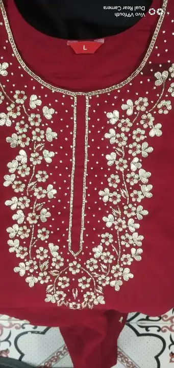 Fancy Hand work Embroidery suits uploaded by business on 8/21/2023