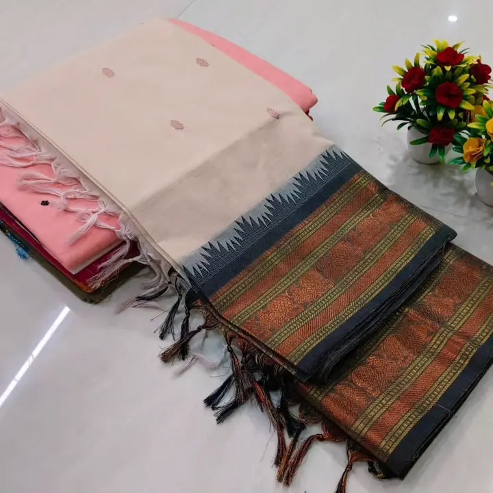 Kanchi Cotton Sarees uploaded by business on 8/21/2023
