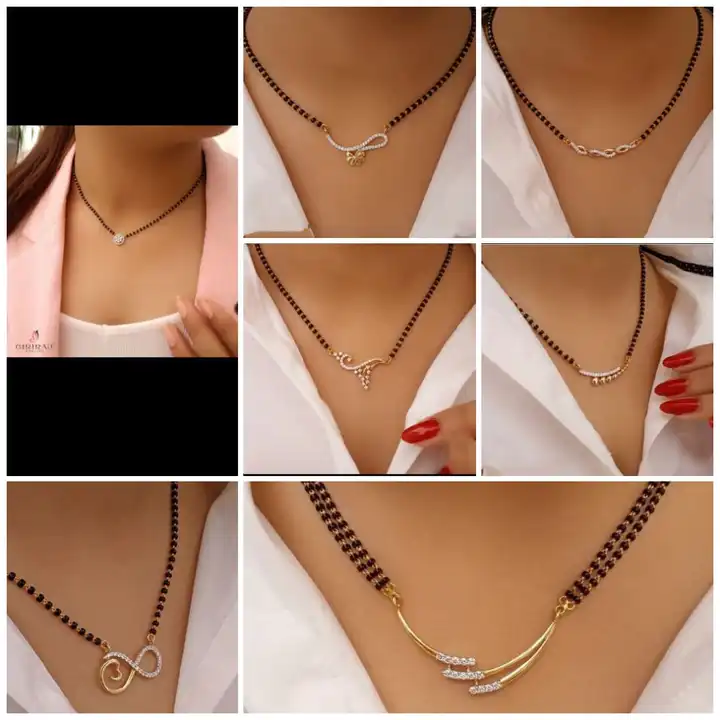 AD Studded  Mangalsutra  uploaded by business on 8/21/2023