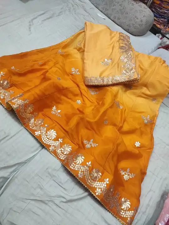 Pure d cinone fabric lehnga chunni+ blause  uploaded by Narayan and sons jaipur rajasthan india on 8/21/2023