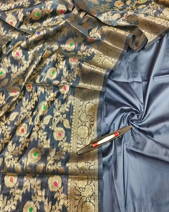 Banarasi Katan Silk Suit uploaded by business on 8/21/2023