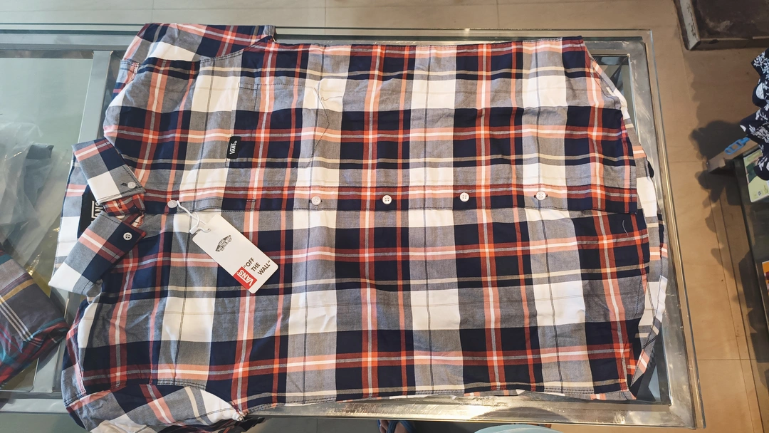 Check shirt whole sale made Ludhiyana 8619229450 uploaded by UM ENTERPRISES on 8/21/2023