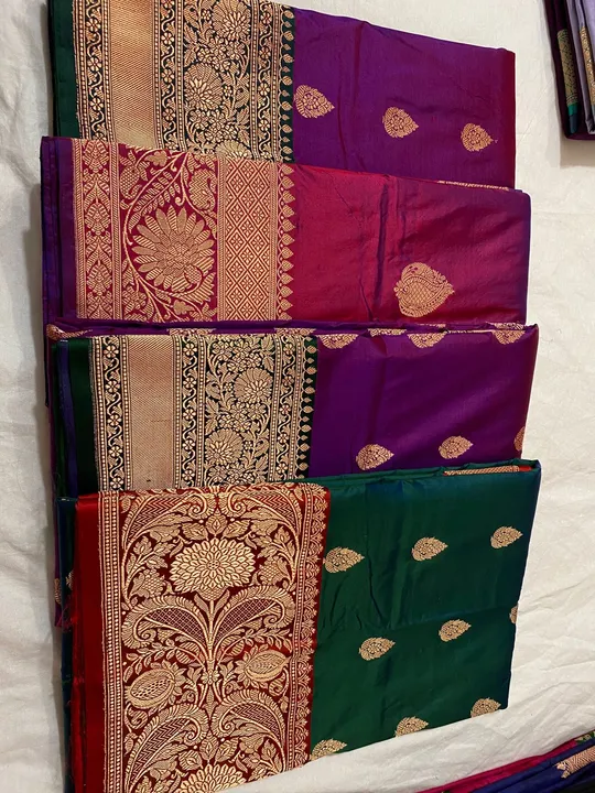 Pure silk handloom uploaded by Pure silk saree wholesale on 8/21/2023