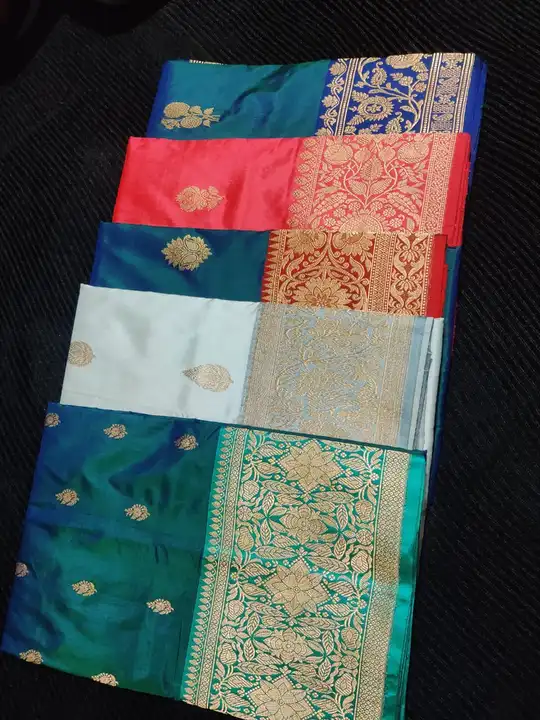 Pure katan handloom banarasi silk sarees  uploaded by Zeya Textiles on 8/21/2023