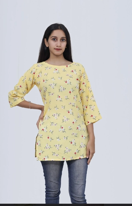 Short kurti uploaded by business on 8/21/2023