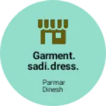 Business logo of garment.Sadi.dress. handloom