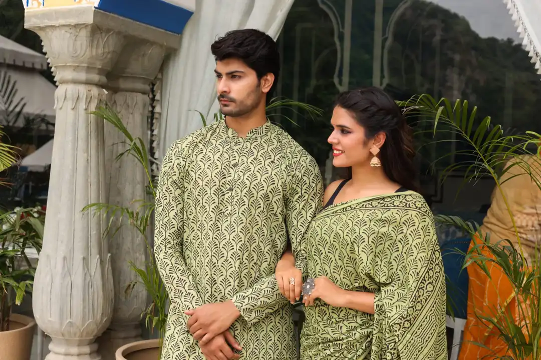 Saree with kurta  uploaded by Life style garments on 8/21/2023