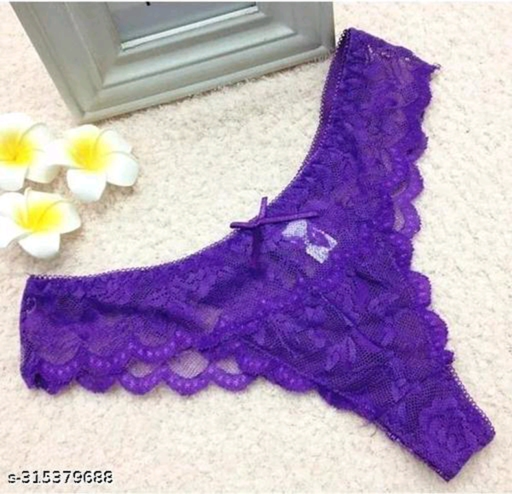 Women lace panty uploaded by OM SAI ENTERPRISES on 8/21/2023