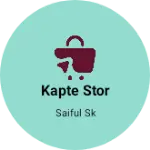 Business logo of kapte stor