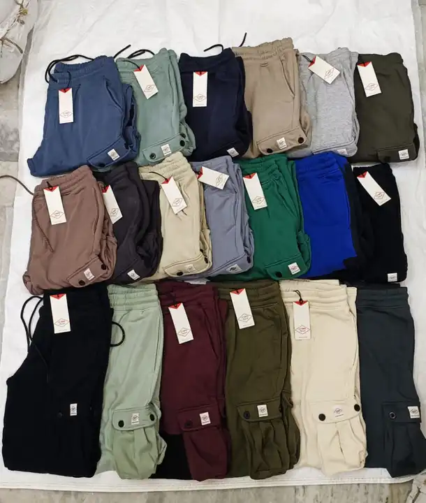 6 pocket cargo trouser, one side brush uploaded by Kwality fashion on 8/22/2023