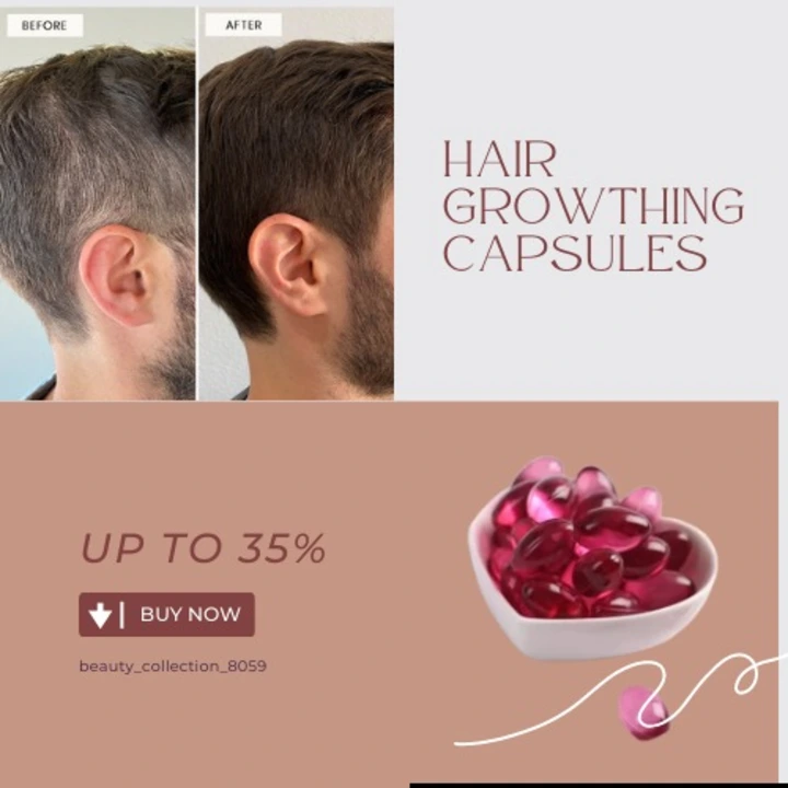 Hair Growthing capsules uploaded by TOYS HUMSAFAR on 8/22/2023