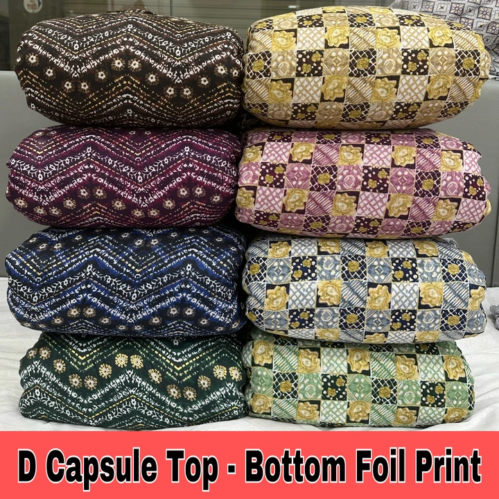 D Capsule Top Bottom Foil Print  uploaded by business on 8/22/2023