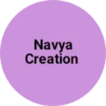Business logo of Navya creation