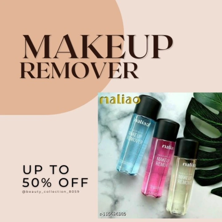 Maliao make-up remover uploaded by TOYS HUMSAFAR on 8/22/2023