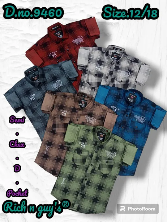 Semi Lafer Checks D. Pocket Size:- 12/18 In Kid's.  uploaded by business on 8/22/2023