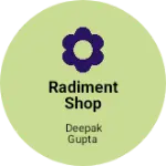Business logo of Radiment shop