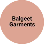 Business logo of Balgeet garments
